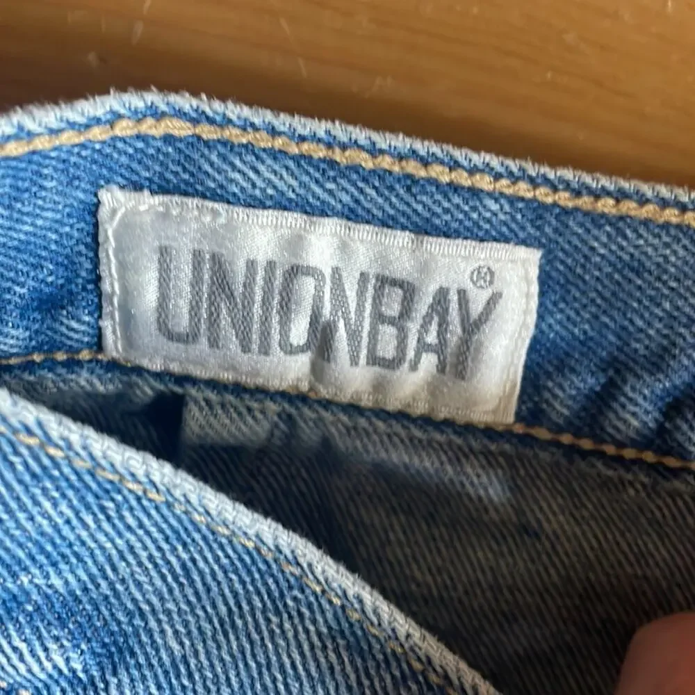 Vintage 90’s Union Bay stonewash denim pencil skirt junior’s 11